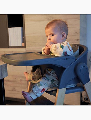 Bo Jungle | Chaise haute évolutive bébé en bois Grow With Me