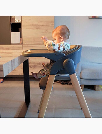 Bo Jungle | Chaise haute évolutive bébé en bois Grow With Me