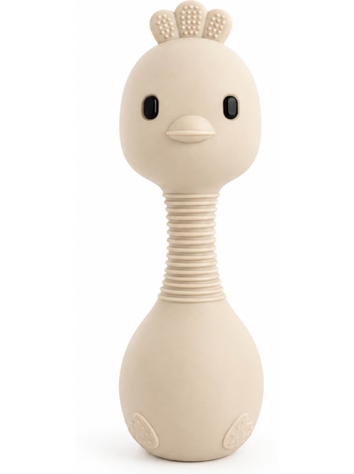 Bo jungle | hochet sensoriel bébé en silicone à mordiller - Kiabi