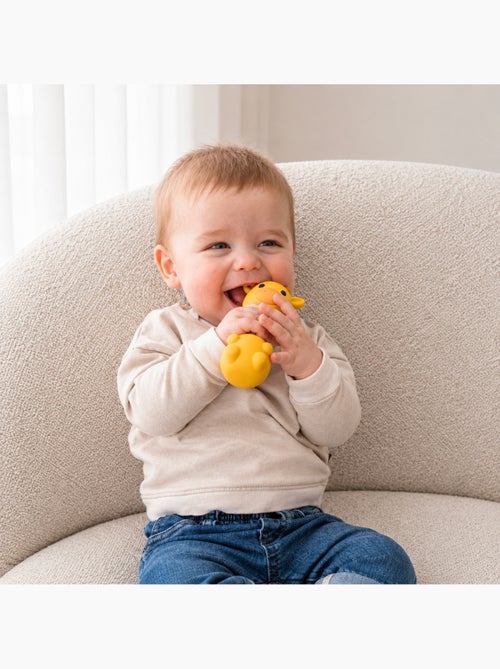Bo jungle | hochet sensoriel bébé en silicone à mordiller - Kiabi