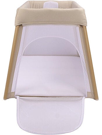 Bo Jungle | Lit parapluie bébé de voyage pliable Pure White