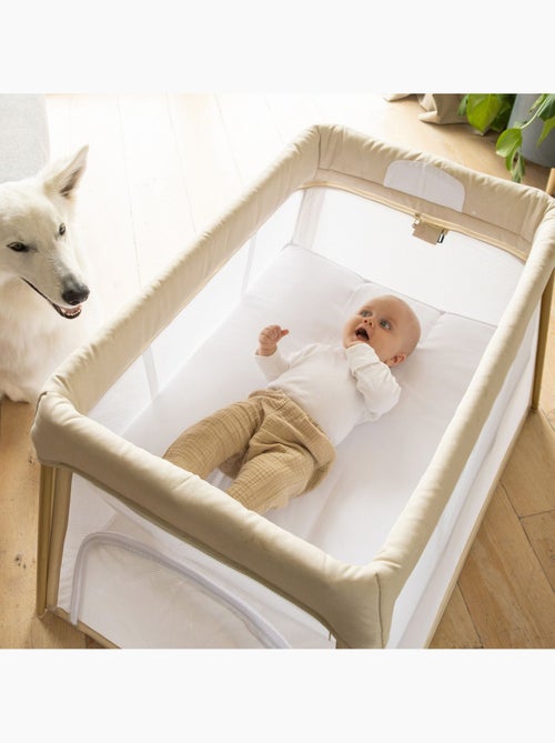 Bo Jungle | Lit parapluie bébé de voyage pliable Pure White - Kiabi