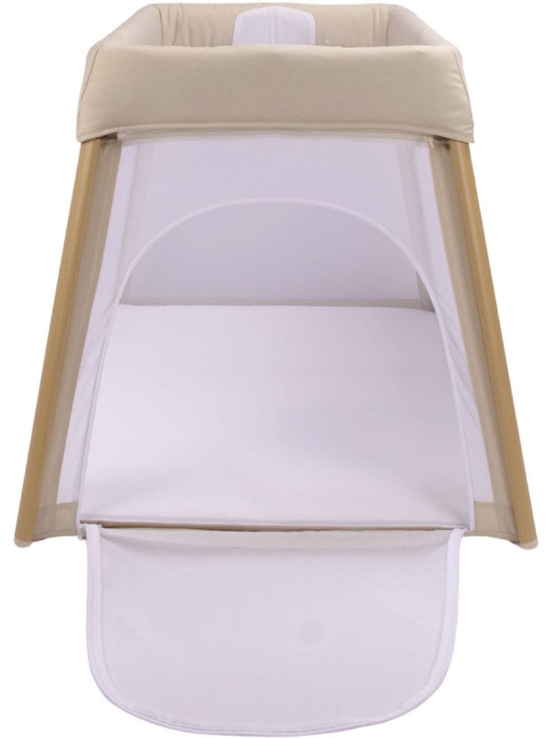 Bo Jungle | Lit parapluie bébé de voyage pliable Pure White Beige - Kiabi