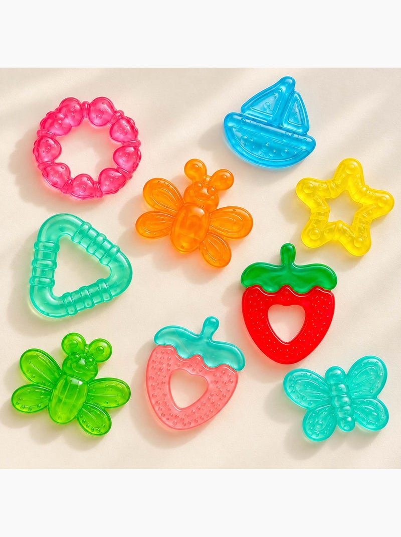 Bo jungle | lot de 2 anneaux de dentition réfrigérants fraise Rouge - Kiabi