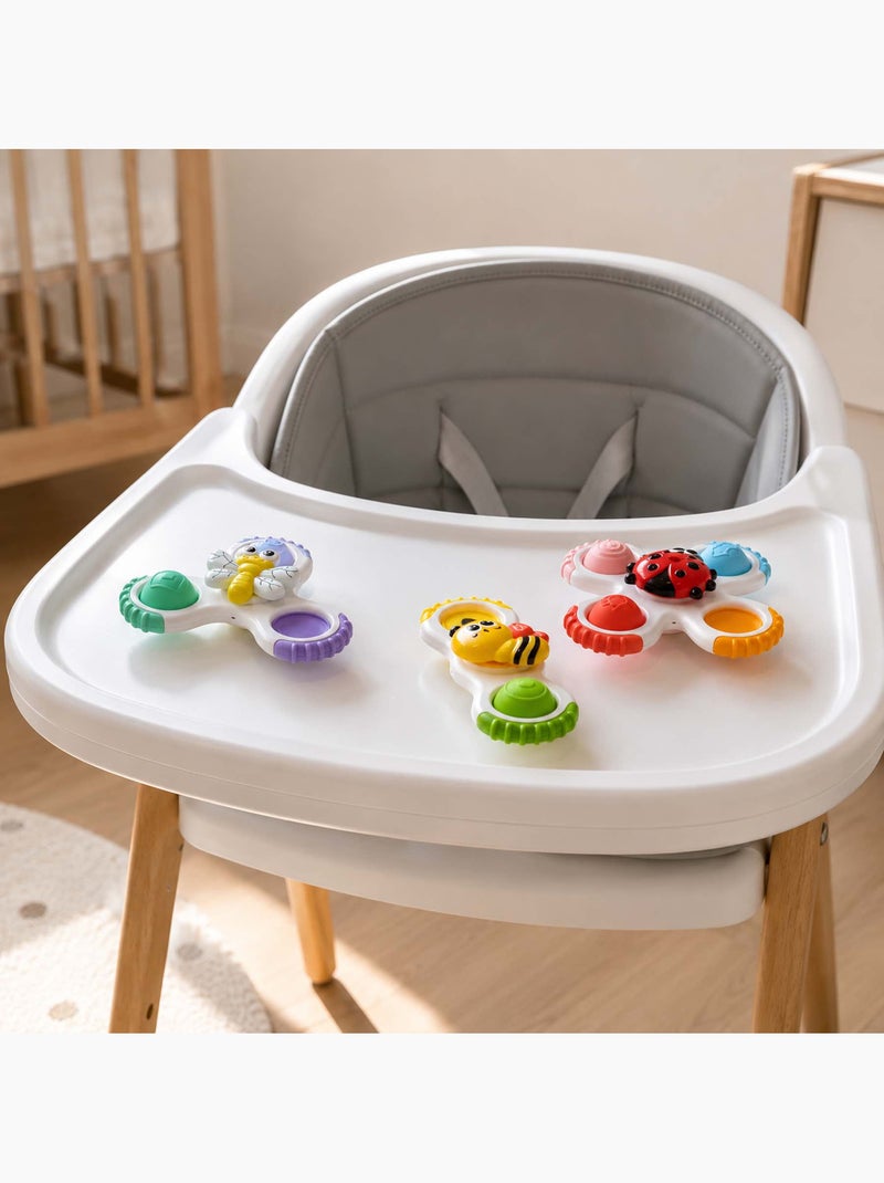 Bo jungle | lot de toupies à ventouse bébé pour l'éveil sensoriel et la motricité Multicolore - Kiabi