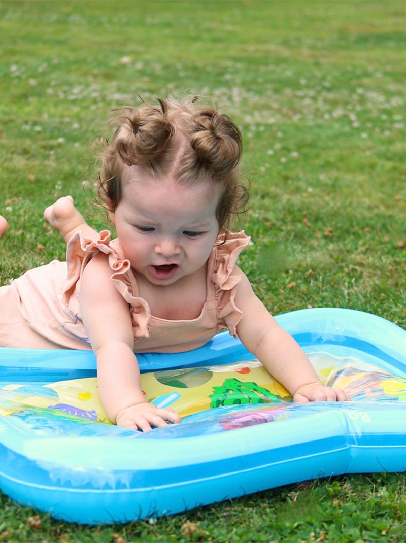 Bo jungle | tapis de jeu et d'eau pour bébé amis de la mer Bleu - Kiabi