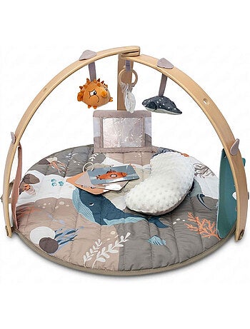 Bo Jungle | Tapis d'éveil avec arches en bois Ocean Bliss
