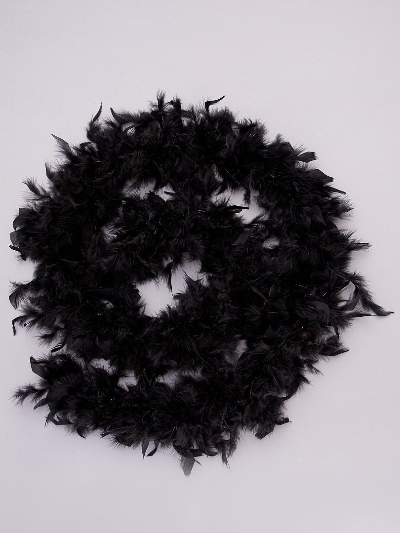 Boa de plumes, noir, 90g, 1,80 m  acheter en ligne sur déguisement  buttinette