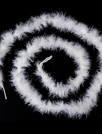 Boa ou guirlande en plumes