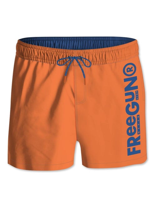 Boardshort court enfant ceinture tout-?lastiqu?e Freegun - Kiabi