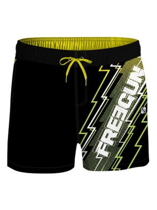 Boardshort court garçon ceinture demi-élastiquée Eclair Freegun