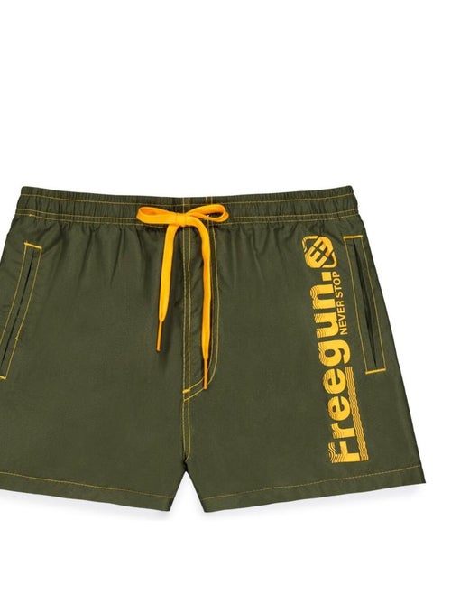 Boardshort court gar?on avec ceinture demi-?lastiqu?e Freegun - Kiabi Boardshort court gar?on avec ceinture demi-?lastiqu?e Freegun - Kiabi