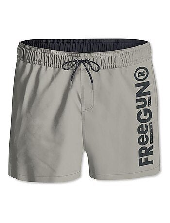 Boardshort court homme ceinture tout-élastiquée Freegun