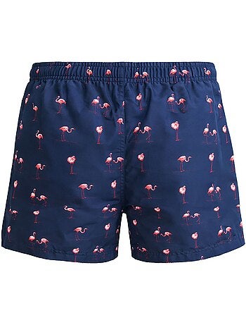 Boardshort homme avec ceinture tout élastiquée basic pierre cardin