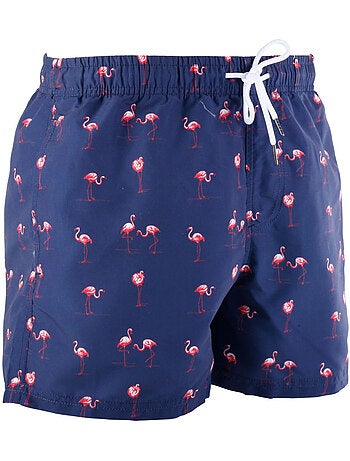 Boardshort homme avec ceinture tout élastiquée basic pierre cardin