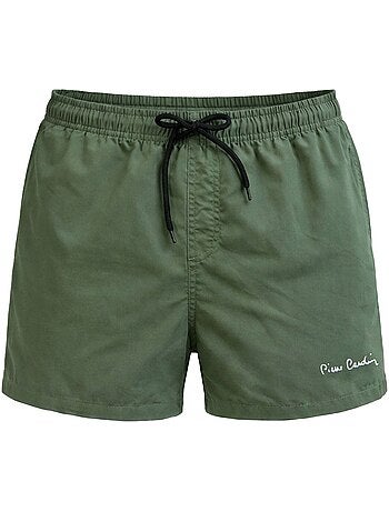Boardshort homme avec ceinture tout élastiquée basic pierre cardin