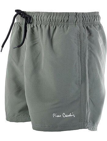 Boardshort homme avec ceinture tout élastiquée basic pierre cardin