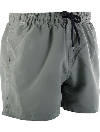 Boardshort homme avec ceinture tout élastiquée basic pierre cardin