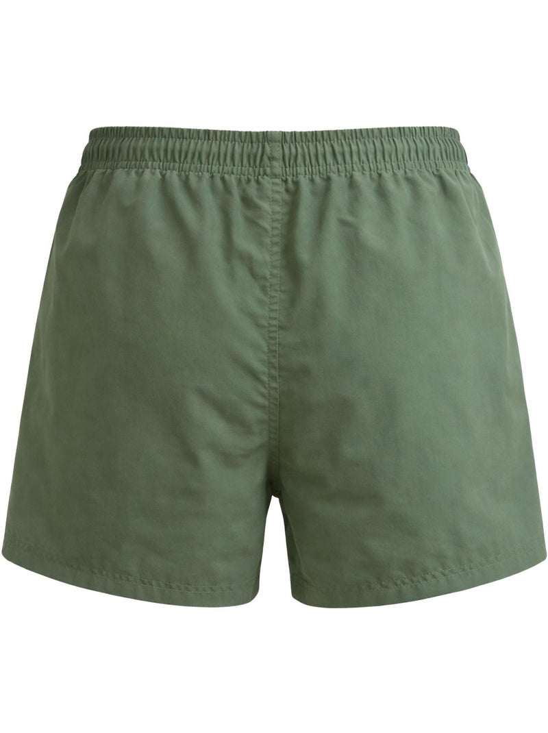 Boardshort homme avec ceinture tout élastiquée basic pierre cardin Vert kaki - Kiabi