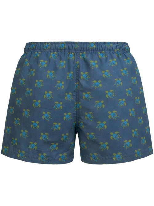 Boardshort homme avec ceinture tout élastiquée turtle pierre cardin - Kiabi