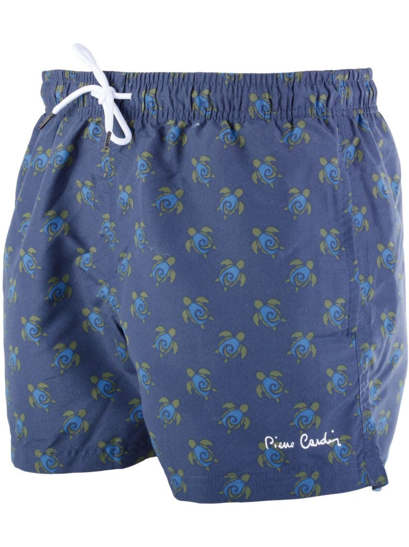 Boardshort homme avec ceinture tout élastiquée turtle pierre cardin Vert - Kiabi