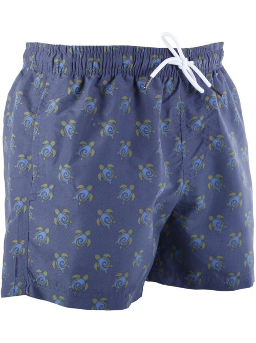 Boardshort homme avec ceinture tout élastiquée turtle pierre cardin - Kiabi