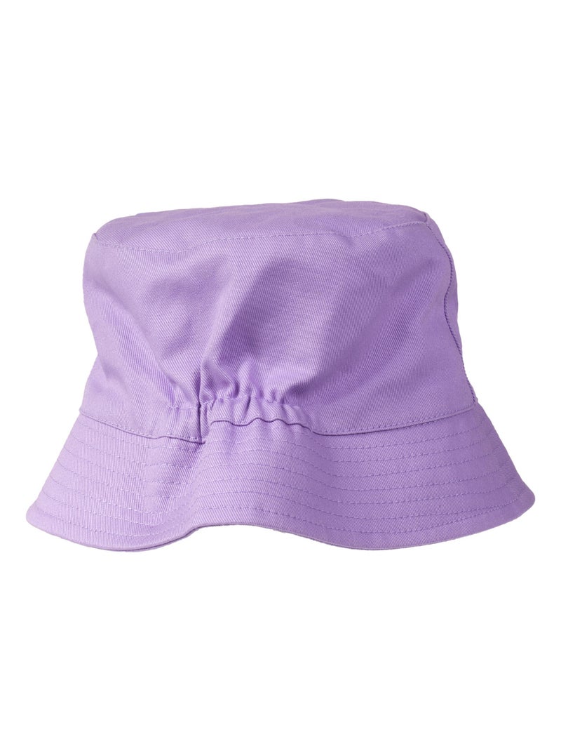 Bob 100% coton, ajustable tour de tête mixte enfant Isotoner Bleu lavande - Kiabi