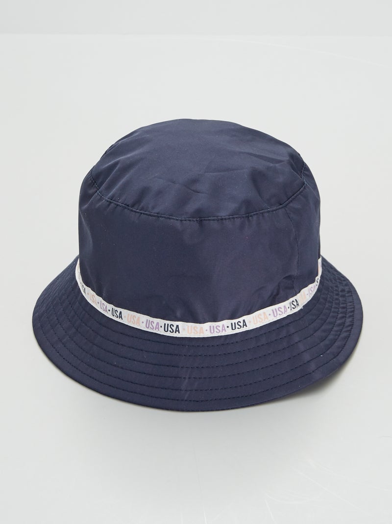 Bob avec imprimé 'Usa' bleu marine - Kiabi