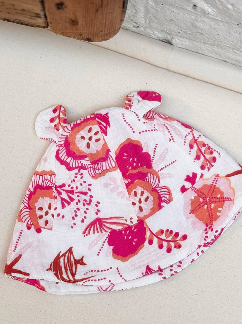 Bob bébé en gaze de coton Bahamas Ecru - Kiabi