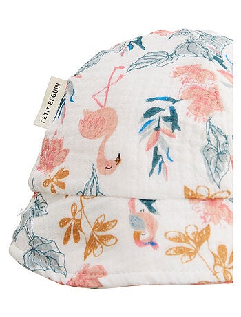 Bob bébé en gaze de coton Flamingo