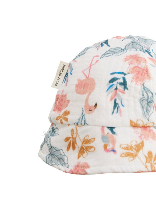 Bob bébé en gaze de coton Flamingo - Kiabi