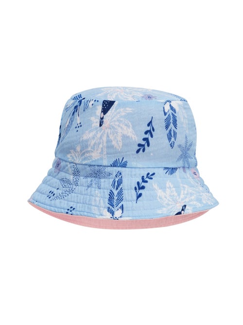 Bob bébé réversible en gaze de coton Bella Chica - Kiabi