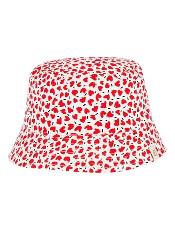 Bob 100% coton, ajustable 50 à 56 cm, protection soleil uv, 4-8ans mixte enfant