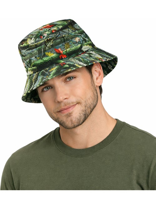 Bob camouflage homme chasse forêt – pêche randonnée - Kiabi