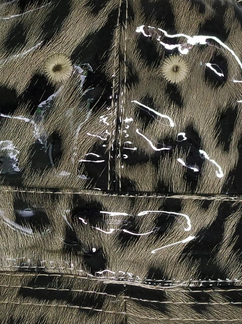 Bob de pluie panthére Vynile Beige - Kiabi