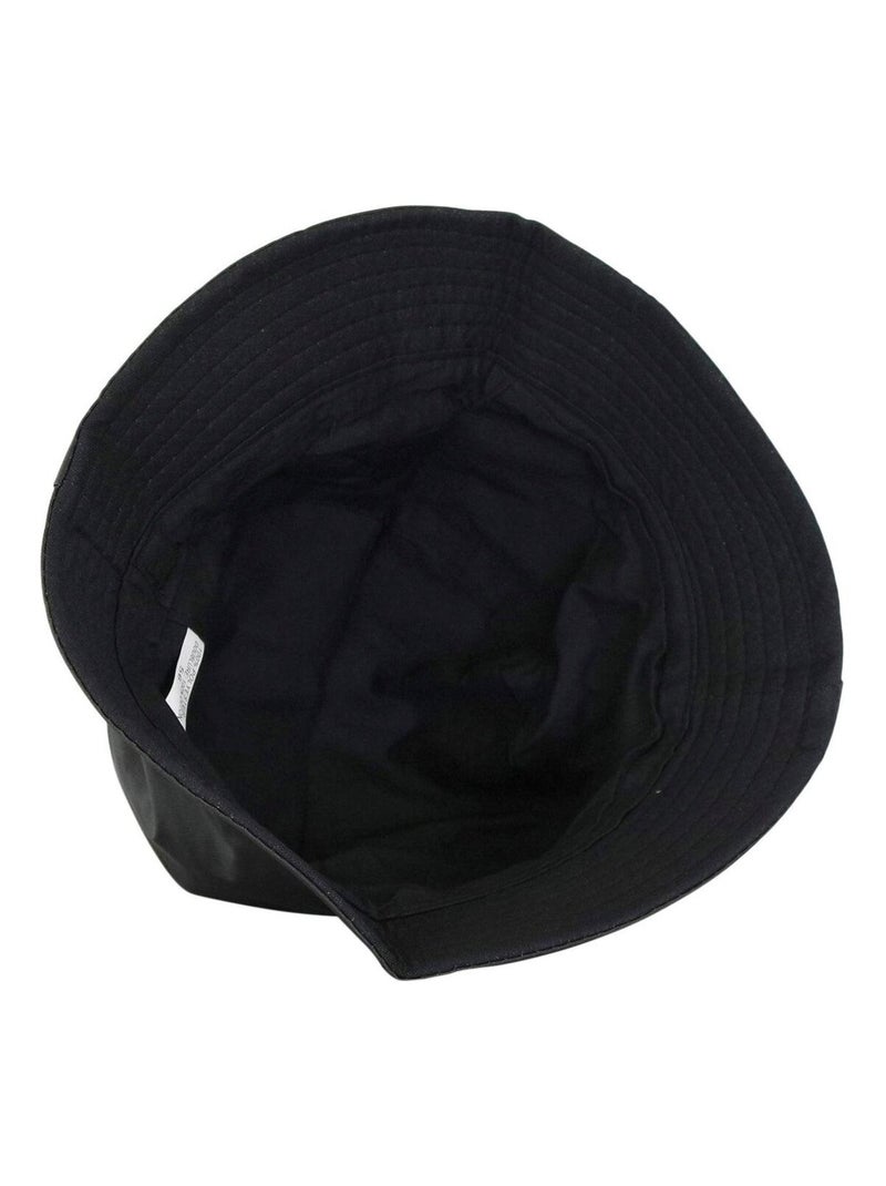 Bob de pluie satiné Noir - Kiabi