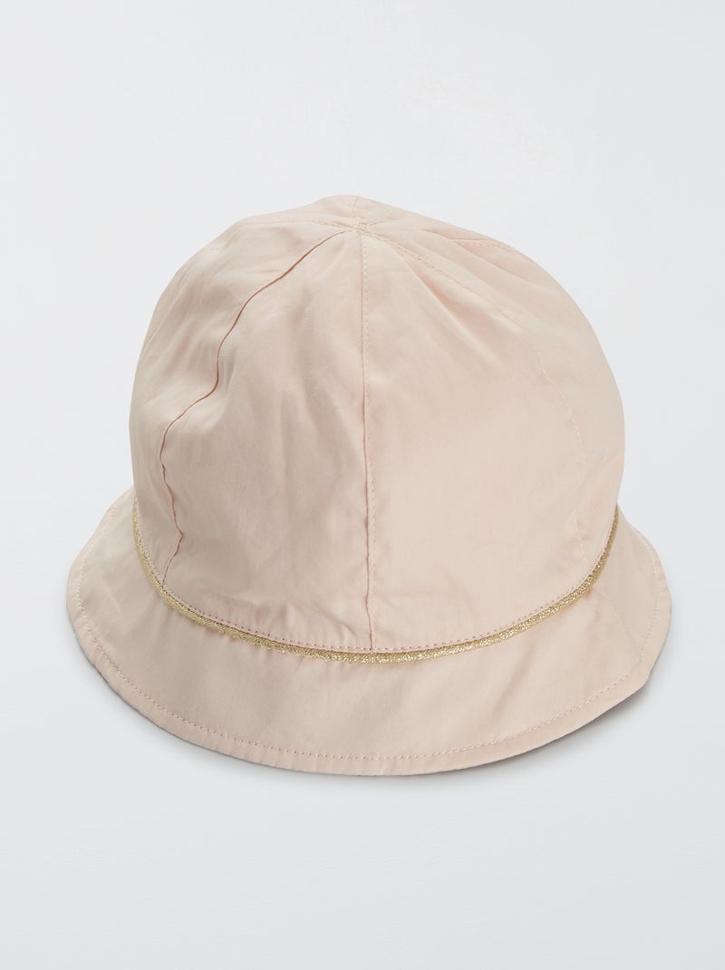 Bob en coton rose - Kiabi