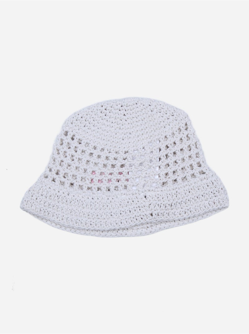 Bob en crochet - Guess kids Blanc cassé - Kiabi