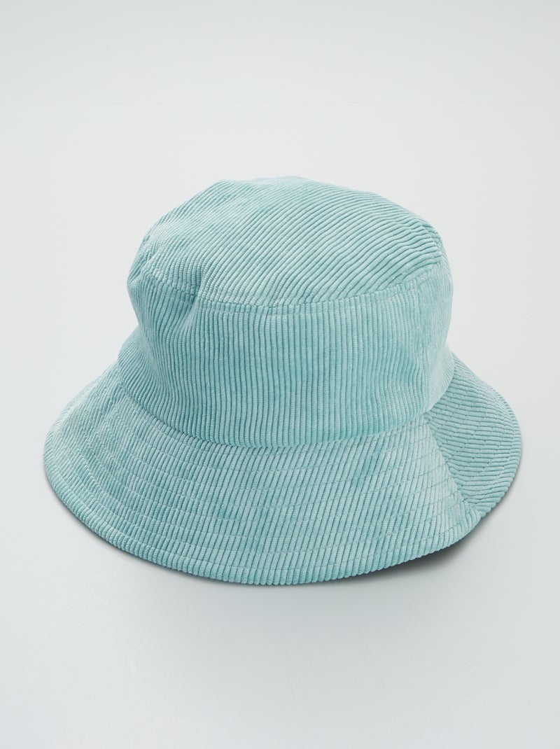 Bob en velours vert - Kiabi