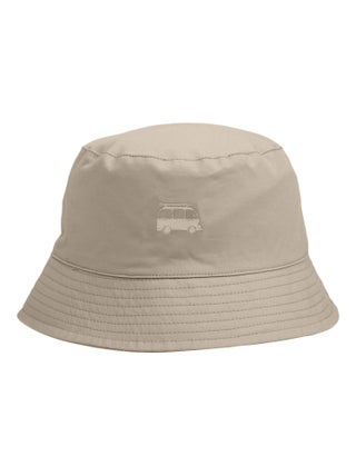 Bob enfant 4-8 ans beige brodé Isotoner