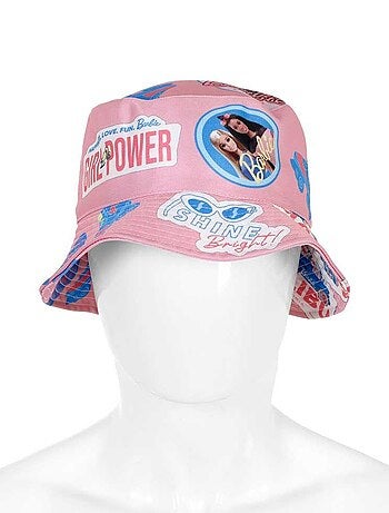 Bob Enfant Bucket - Barbie Malibu - Rose - Taille Unique
