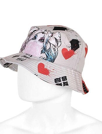 Bob Enfant Bucket - DC Comics Harley Quinn Mad Love - Beige - Taille Unique