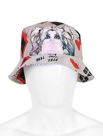 Bob Enfant Bucket - DC Comics Harley Quinn Mad Love - Beige - Taille Unique