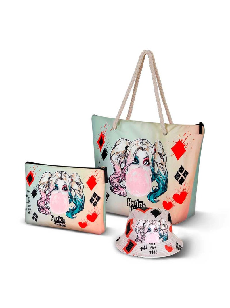 Bob Enfant Bucket - DC Comics Harley Quinn Mad Love - Beige - Taille Unique Beige - Kiabi