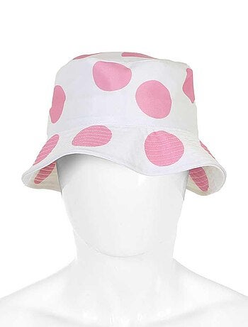 Bob Enfant Bucket - Karactermania Dots - Rose - Taille Unique