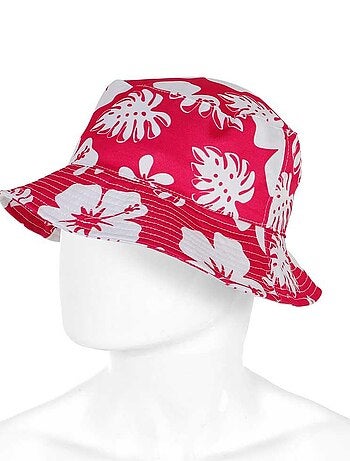 Bob Enfant Bucket - Karactermania Hawaii - Rouge - Taille Unique