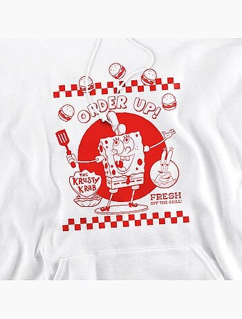 Bob l'éponge - Sweat à capuche ORDER UP!