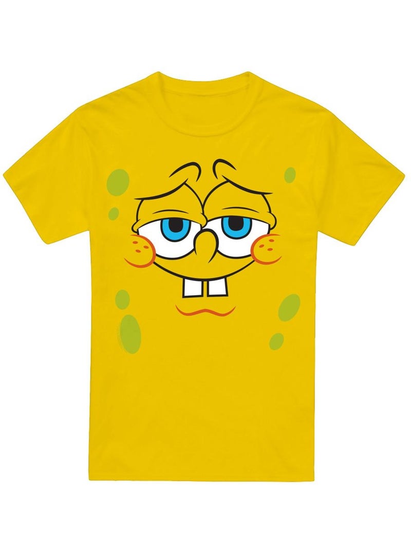 Bob l'éponge - T-shirt CONFIDENT Jaune - Kiabi