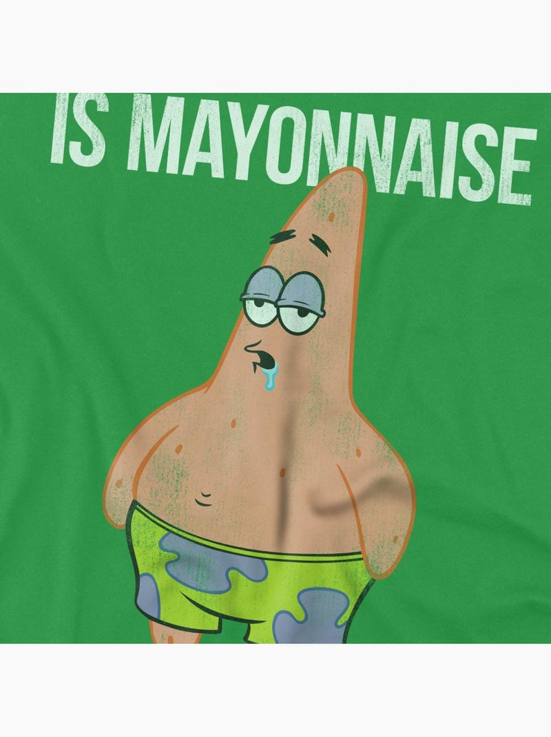 Bob l'éponge - T-shirt MAYONNAISE INSTRUMENT Vert émeraude - Kiabi