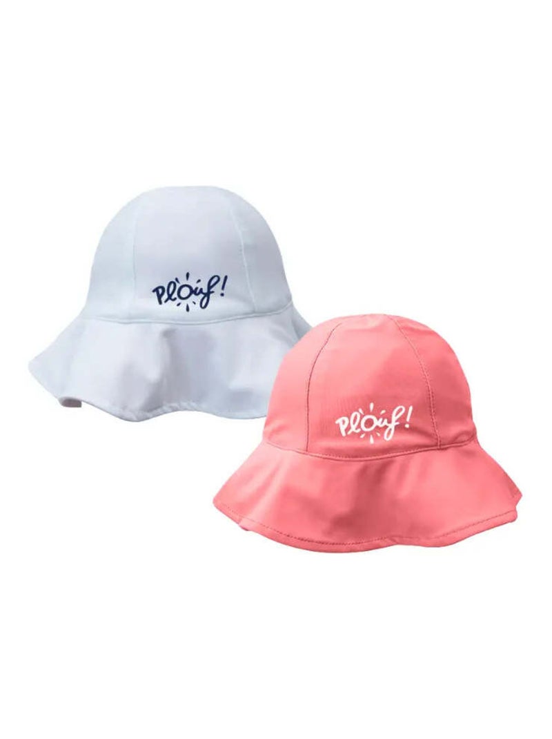 Bob réversible Anti-UV Fille - Licorne / Unique Rose pâle - Kiabi